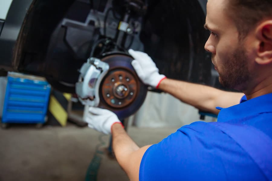 Brake & Suspension Services service at Master Mechanics and Smog